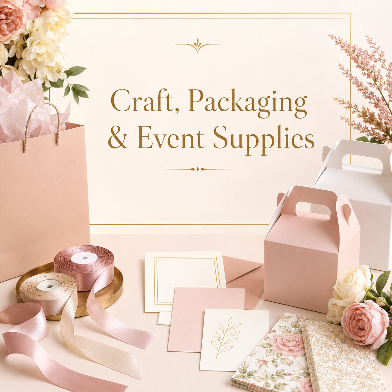Craft, Packaging & Event Supplies