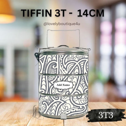 Mangkuk Tingkat Custom 14 cm – 3 Tingkat