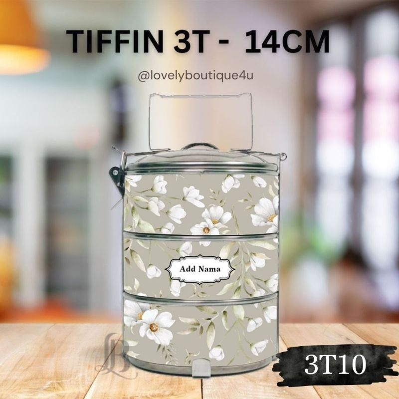 Mangkuk Tingkat Custom 14 cm – 3 Tingkat