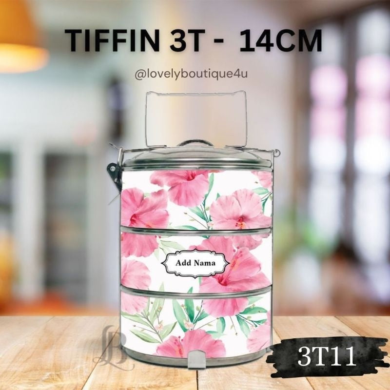 Mangkuk Tingkat Custom 14 cm – 3 Tingkat