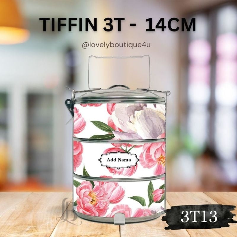 Mangkuk Tingkat Custom 14 cm – 3 Tingkat