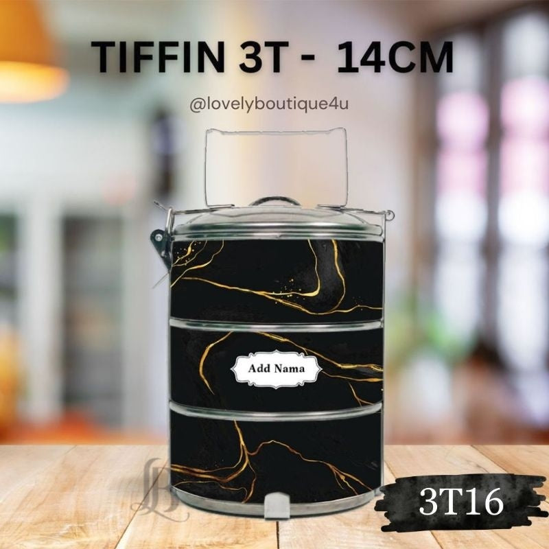 Mangkuk Tingkat Custom 14 cm – 3 Tingkat