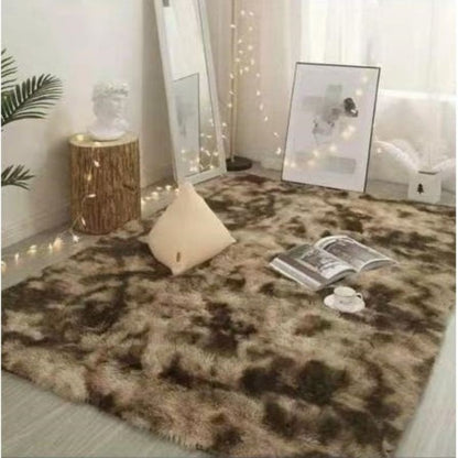 Karpet Bulu Gebu Dual Tone