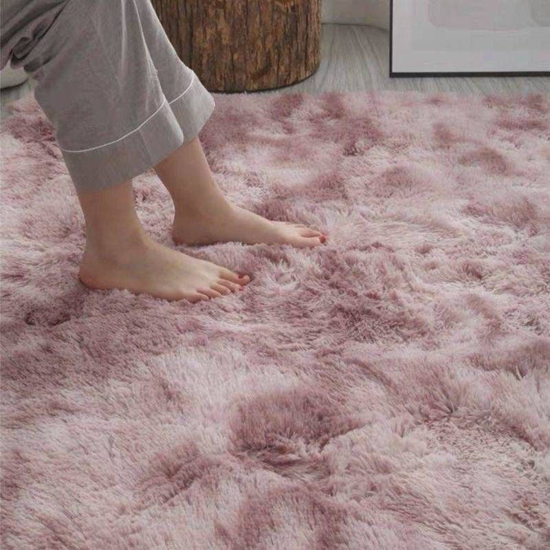 KARPET BULU GEBU PELBAGAI SAIZ READY STOCK FLUFFY CARPET DUAL TONE SHAGGY CARPET / GEBU SUPER FLUFFY HARGA KILANG