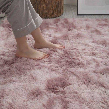 KARPET BULU GEBU PELBAGAI SAIZ READY STOCK FLUFFY CARPET DUAL TONE SHAGGY CARPET / GEBU SUPER FLUFFY HARGA KILANG