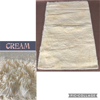 Karpet Bulu Gebu Dual Tone
