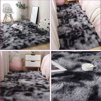 KARPET BULU GEBU PELBAGAI SAIZ READY STOCK FLUFFY CARPET DUAL TONE SHAGGY CARPET / GEBU SUPER FLUFFY HARGA KILANG