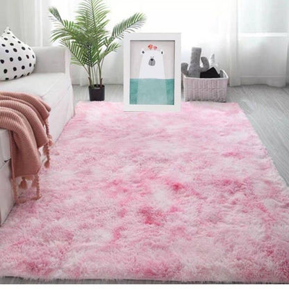 Karpet Bulu Gebu Dual Tone