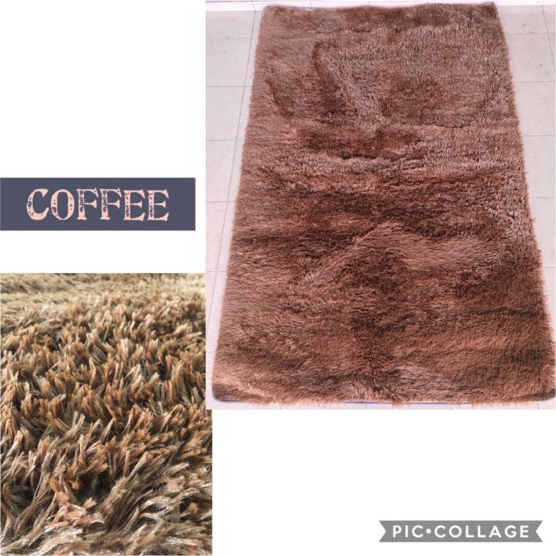 Karpet Bulu Gebu Dual Tone
