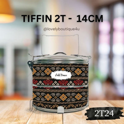 Mangkuk Tingkat Custom 14 cm – 2 Tingkat