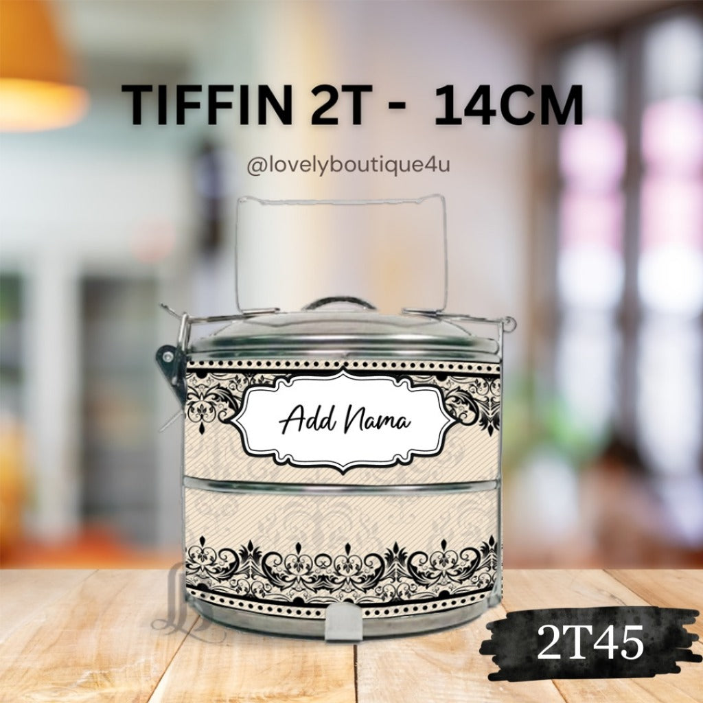 Mangkuk Tingkat Custom 14 cm – 2 Tingkat