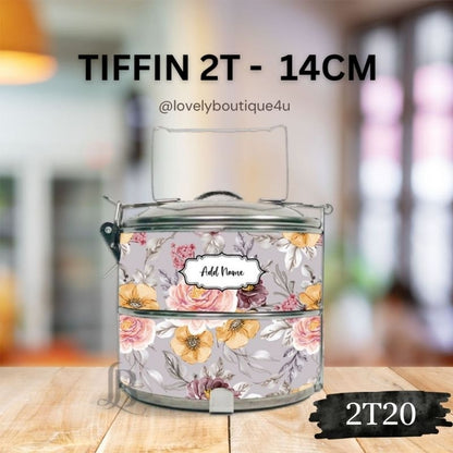Mangkuk Tingkat Custom 14 cm – 2 Tingkat