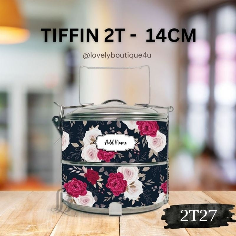 Mangkuk Tingkat Custom 14 cm – 2 Tingkat