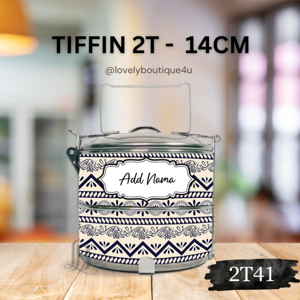 Mangkuk Tingkat Custom 14 cm – 2 Tingkat
