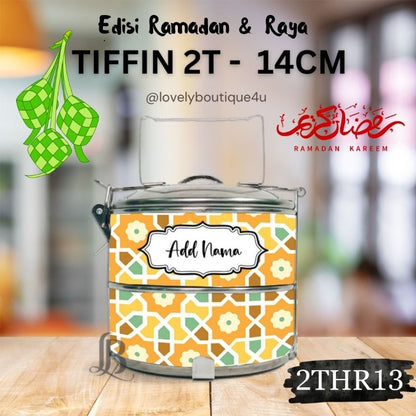 Mangkuk Tingkat Custom 14 cm – 2 Tingkat