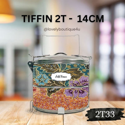 Mangkuk Tingkat Custom 14 cm – 2 Tingkat