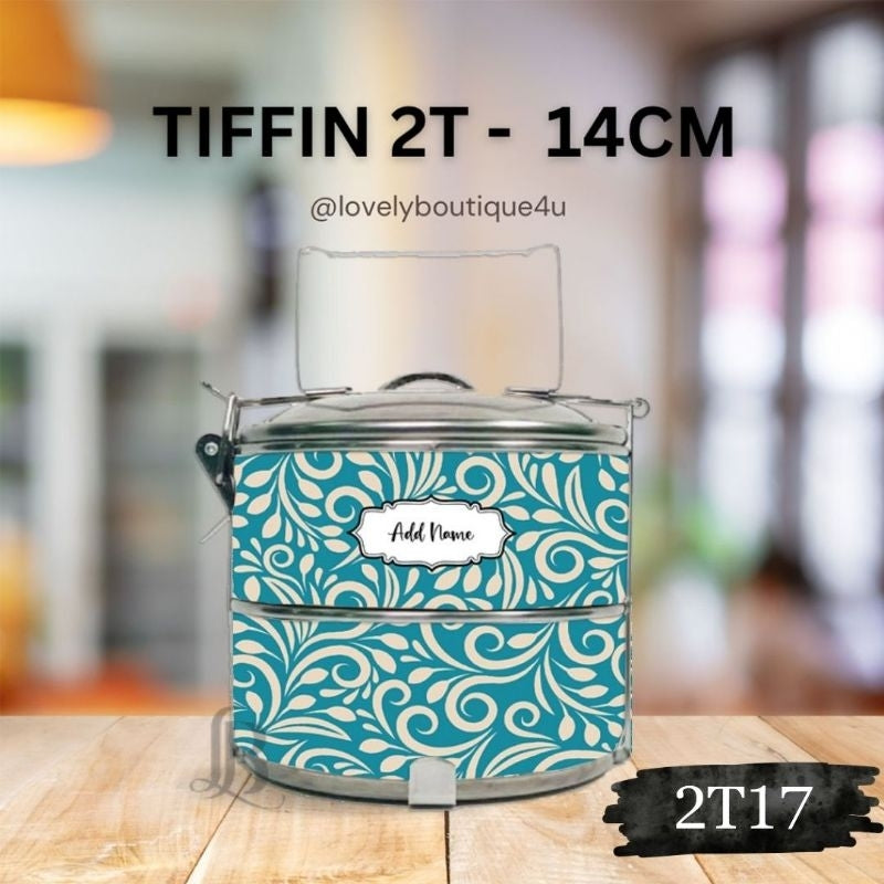 Mangkuk Tingkat Custom 14 cm – 2 Tingkat
