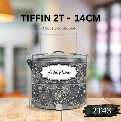 Mangkuk Tingkat Custom 14 cm – 2 Tingkat