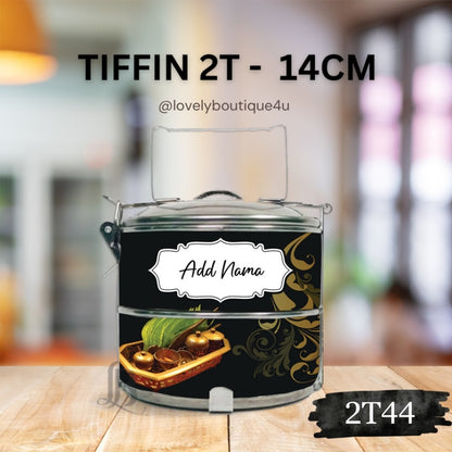 Mangkuk Tingkat Custom 14 cm – 2 Tingkat