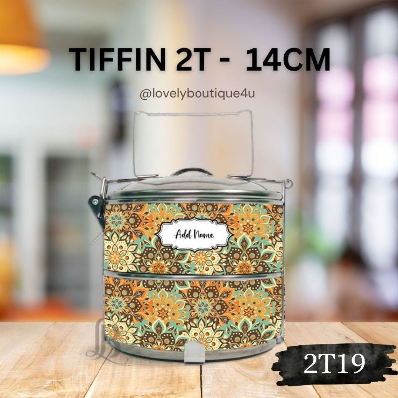 Mangkuk Tingkat Custom 14 cm – 2 Tingkat