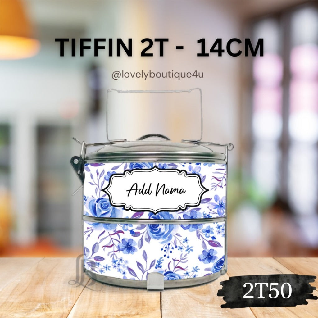 Mangkuk Tingkat Custom 14 cm – 2 Tingkat