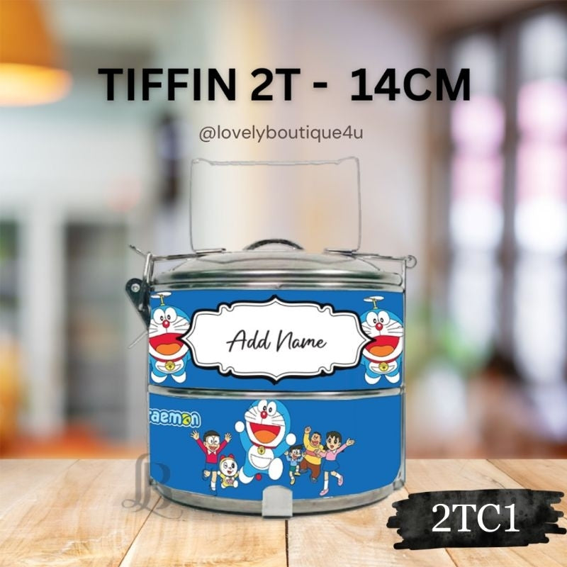 Mangkuk Tingkat Custom 14 cm – 2 Tingkat