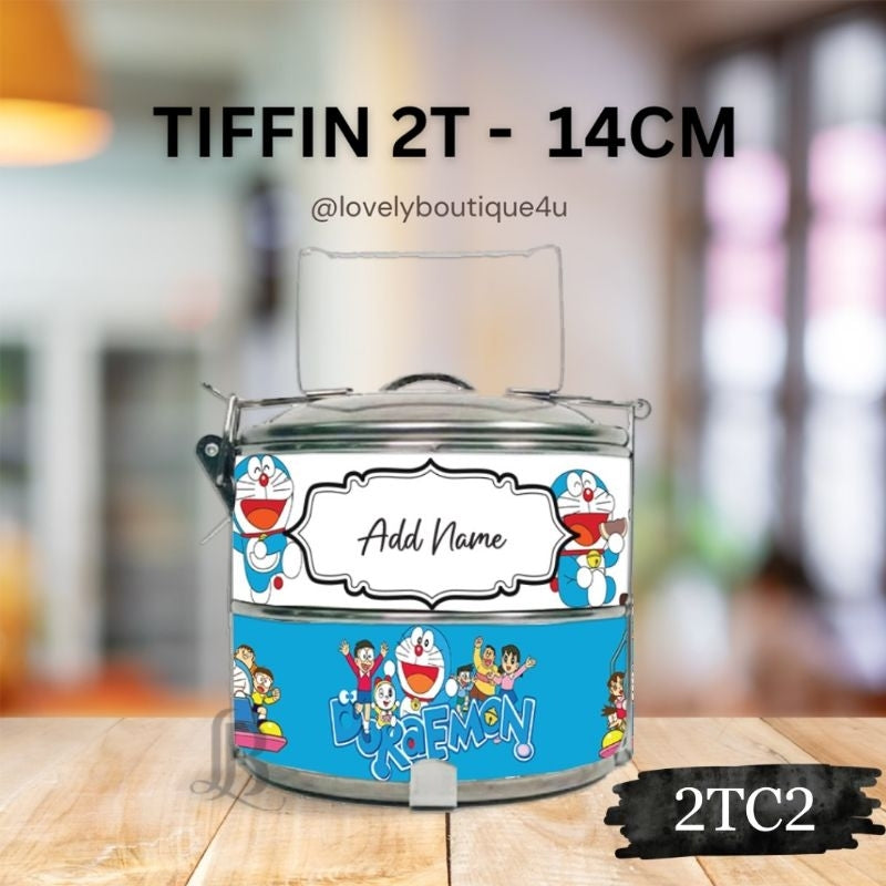 Mangkuk Tingkat Custom 14 cm – 2 Tingkat