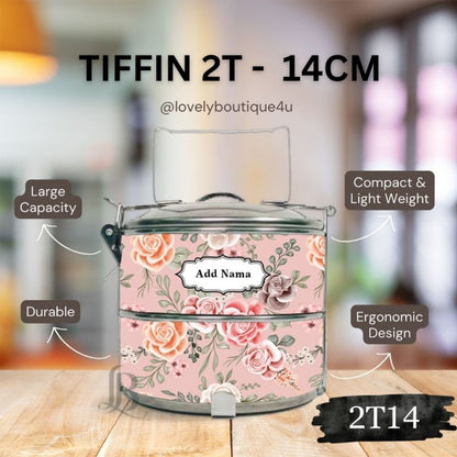 Mangkuk Tingkat Custom 14 cm – 2 Tingkat