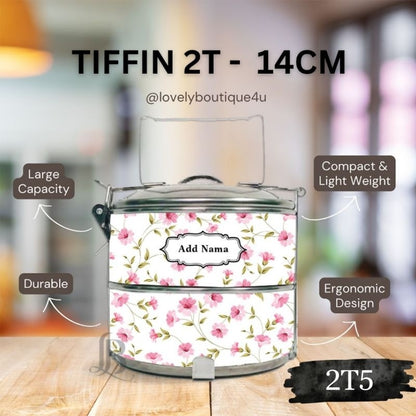 Mangkuk Tingkat Custom 14 cm – 2 Tingkat