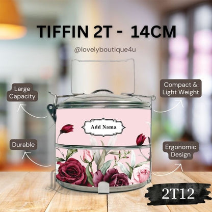 Mangkuk Tingkat Custom 14 cm – 2 Tingkat