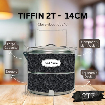 Mangkuk Tingkat Custom 14 cm – 2 Tingkat