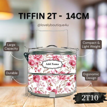 Mangkuk Tingkat Custom 14 cm – 2 Tingkat