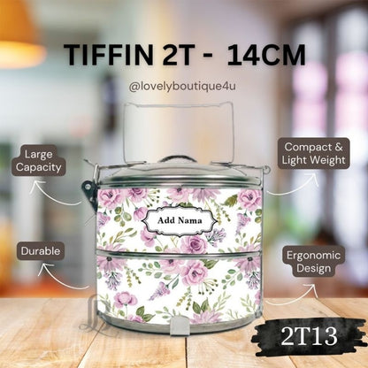 Mangkuk Tingkat Custom 14 cm – 2 Tingkat