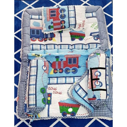 Set Tilam Bayi Patchwork 5-dalam-1