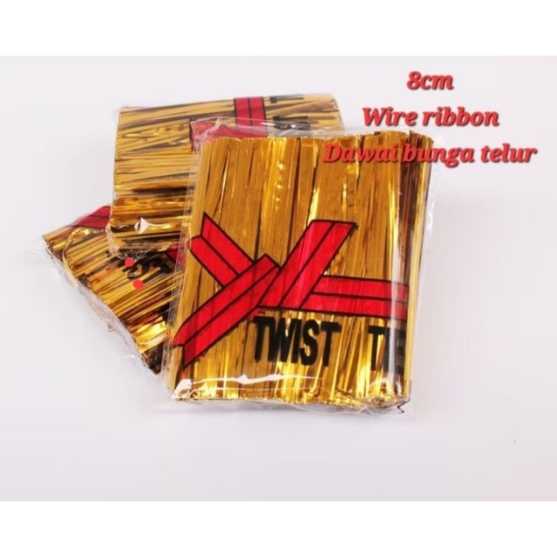 Dawai Twist Tie Bunga Telur