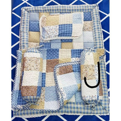 Set Tilam Bayi Patchwork 5-dalam-1